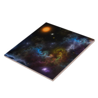 Azulejo Nebula Menagerie