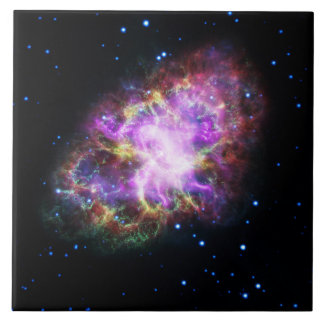Azulejo Nebulosa del Cangrejo Resto de Supernova Compuesto
