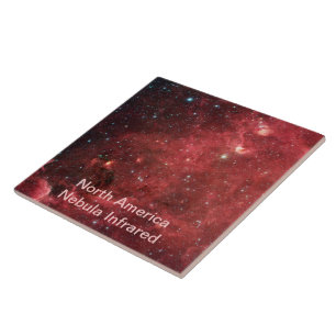 Azulejo Nebulosa Norteamérica Infrarrojo