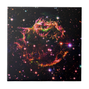 Azulejo Nebulosa Remanente de Supernova Cassiopeia A Foto