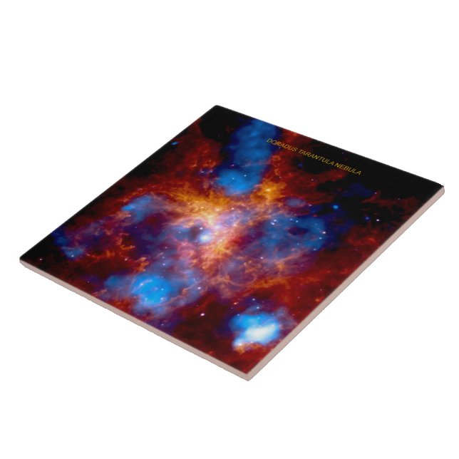 Azulejo Nebulosa Tarántula (Lado)