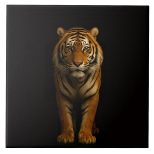 Azulejo Negro 4 Luxe con Noble Tiger