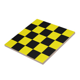 Azulejo Negro y amarillo revisado - Deporte -