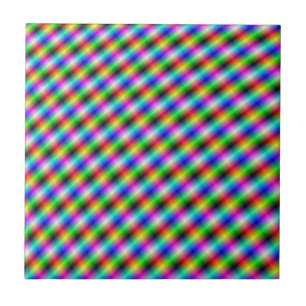 Azulejo Neon Crosshatch