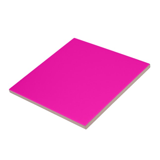 Azulejo neon pink fashion monogram  (Lado)