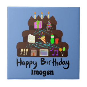 Azulejo Nerdy Birthday Neural Network