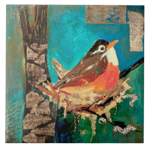 Azulejo Nesting Robin Trivet