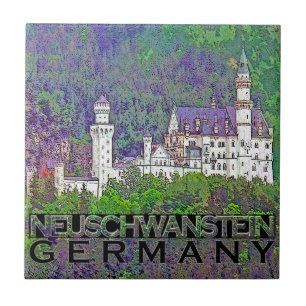 Azulejo Neuschwanstein