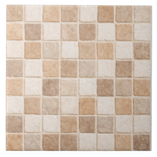 Azulejo Neutral Mosaic Tiles – Sand Beige Ceramic Tile