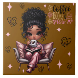 Azulejo Nicole Coffee Books Tile cerámico