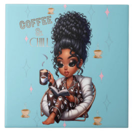 Azulejo Nicole Coffee & Chill Ceramic Tile