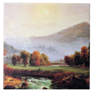 Azulejo Niebla en pie en New Hampshire