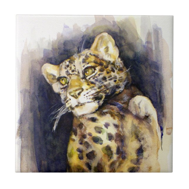 Azulejo Nieve Leopard Tile (Frente)