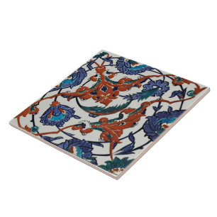 Azulejo Nilo 1 de 4 del piso del Louvre