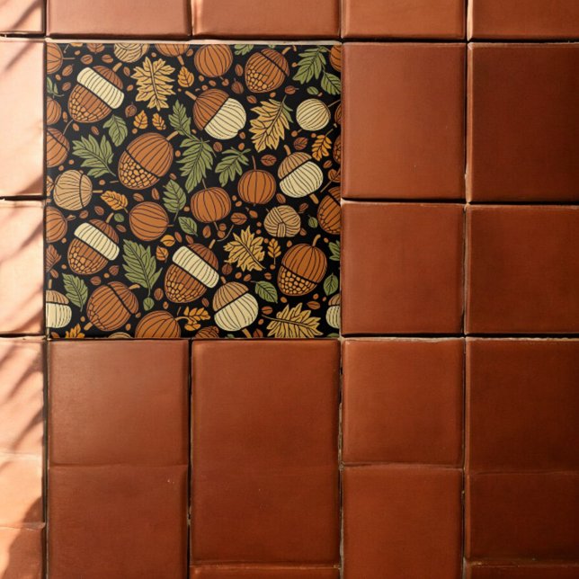 Azulejo Nilo cerámico del día de cosecha del patrón de maí (Subido por el creador)