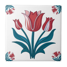 Azulejo Nilo cerámico del patrón floral del tulipán de Izn