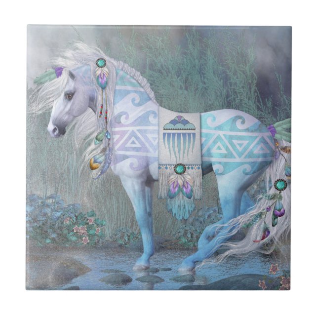 Azulejo Nilo de arte canto (Frente)