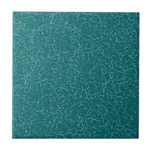 Azulejo Nilo de color sólido de cristal azul crudo verde a