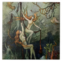 “Ninfas marinas” de Warwick Goble