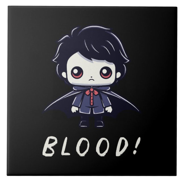Azulejo Niño Vampiro (Frente)