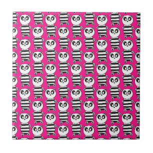 Azulejo Niños Panda