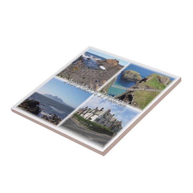 Azulejo NIR007 IRLANDA DEL NORTE, Mosaico, (Lado)