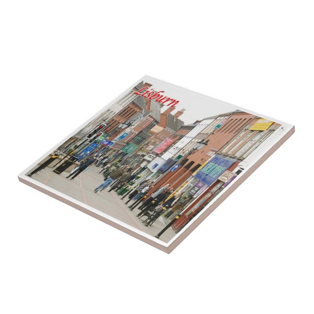 Azulejo NIR014 LISBURN, Irlanda del Norte, (Lado)