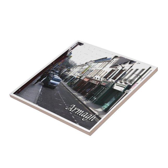 Azulejo NIR018 ARMAGH, Irlanda del Norte, (Lado)