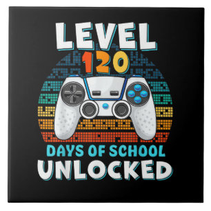 Azulejo Nivel de 120 días de escuela desbloqueado