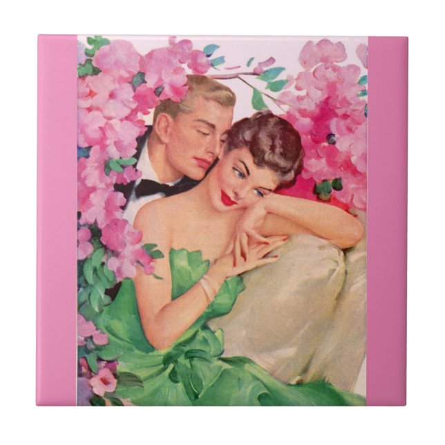 Azulejo ¿No es romántico? (Frente)