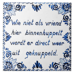 Azulejo ¿No es un amigo? Lo echaron de nuevo.