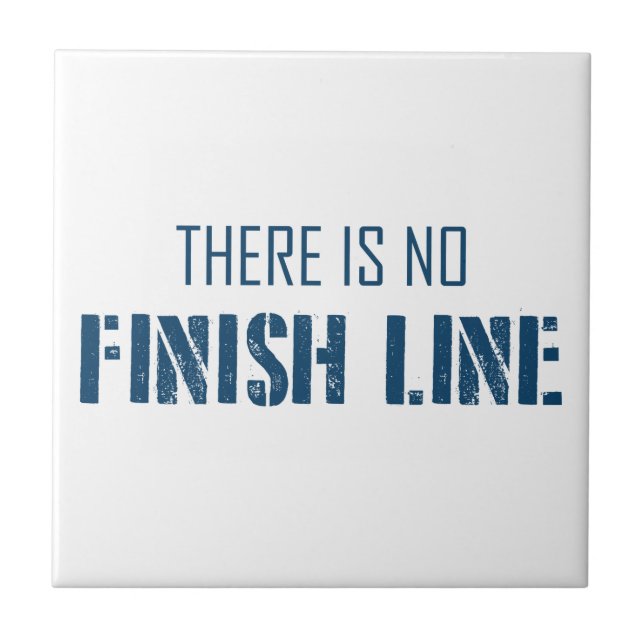 Azulejo No Hay Línea de Meta (Frente)