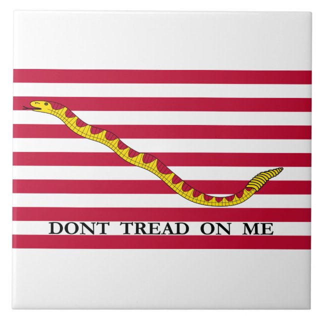 Azulejo No me pises US Naval Jack (Frente)