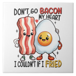 Azulejo No te vayas tocino mi corazón