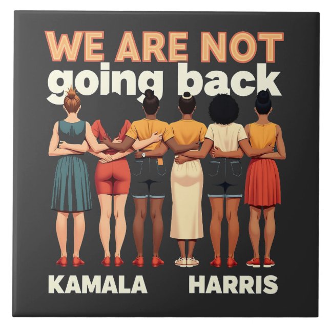 Azulejo No vamos a recuperar el empoderamiento de las muje (Frente)