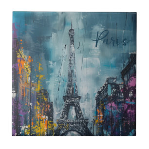 Azulejo Noche de la Moda de París