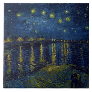 Azulejo Noche estrellada, Vincent van Gogh