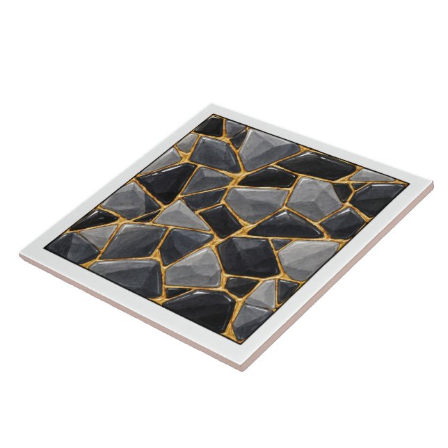 Azulejo Noche Kintsugi (Lado)