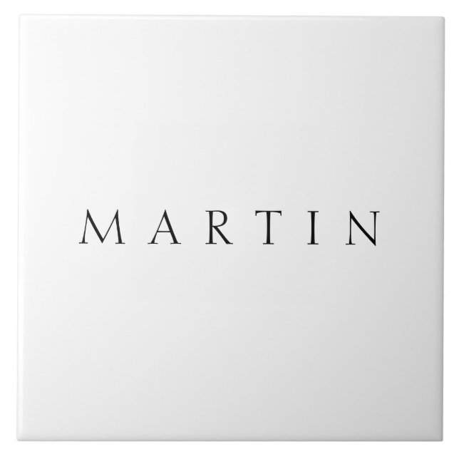 Azulejo Nombre clásico (o palabra) (Frente)