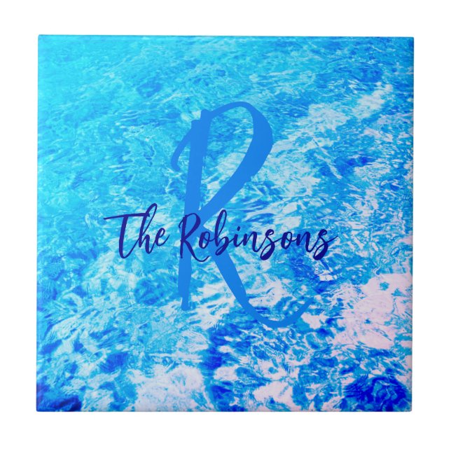 Azulejo Nombre inicial de la familia de plantillas verde a (Frente)