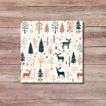 Azulejo Nórdico Minimalista beige Escandinavo<br><div class="desc">Una deliciosa montaña rusa beige hace un regalo de Navidad para amigos y familia,  perfecto para todo aquel que ame el diseño escandinavo y el calor de la temporada de vacaciones de invierno.</div>