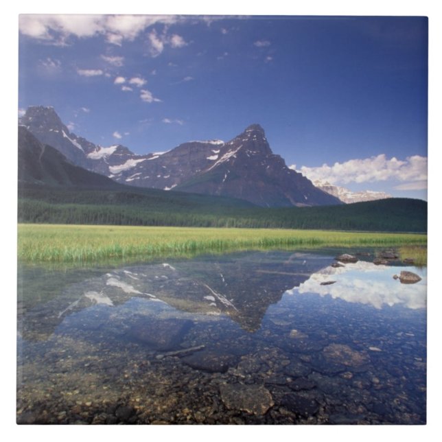 Azulejo Norteamérica, Canadá, Alberta, Banff Nacional 3 (Frente)