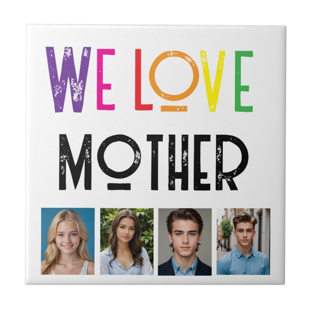 AZULEJO NOS ENCANTA EL REGALO, EDITAR LA FOTO (Frente)