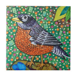 Azulejo Notas Robin