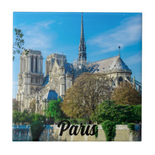 Azulejo Notre Dame de París en Francia