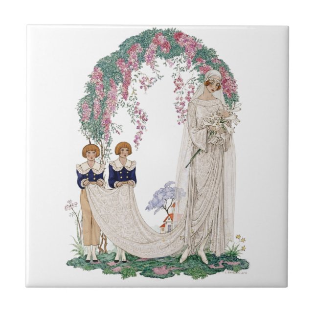 Azulejo Novia Art Déco (Frente)