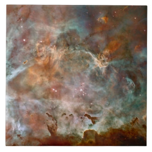 Azulejo Nubes oscuras de Carina Nebula Hubble Space