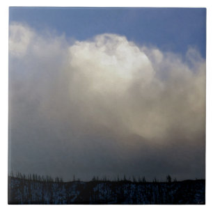 Azulejo Nubes sobre el barranco