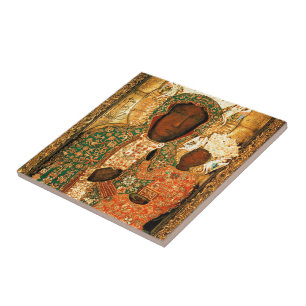 Azulejo Nuestra Señora de Czestochowa Virgen Negra regalo 