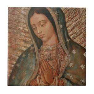 Azulejo nuestra señora de Guadalupe